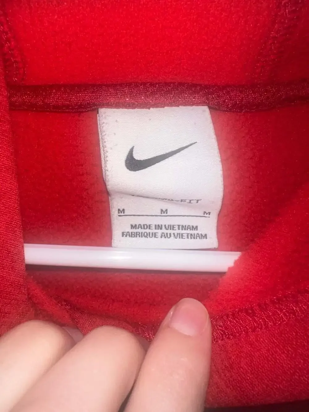Nike Boys Therma-FIT Fleece Graphic Pullover Hoodie - Red